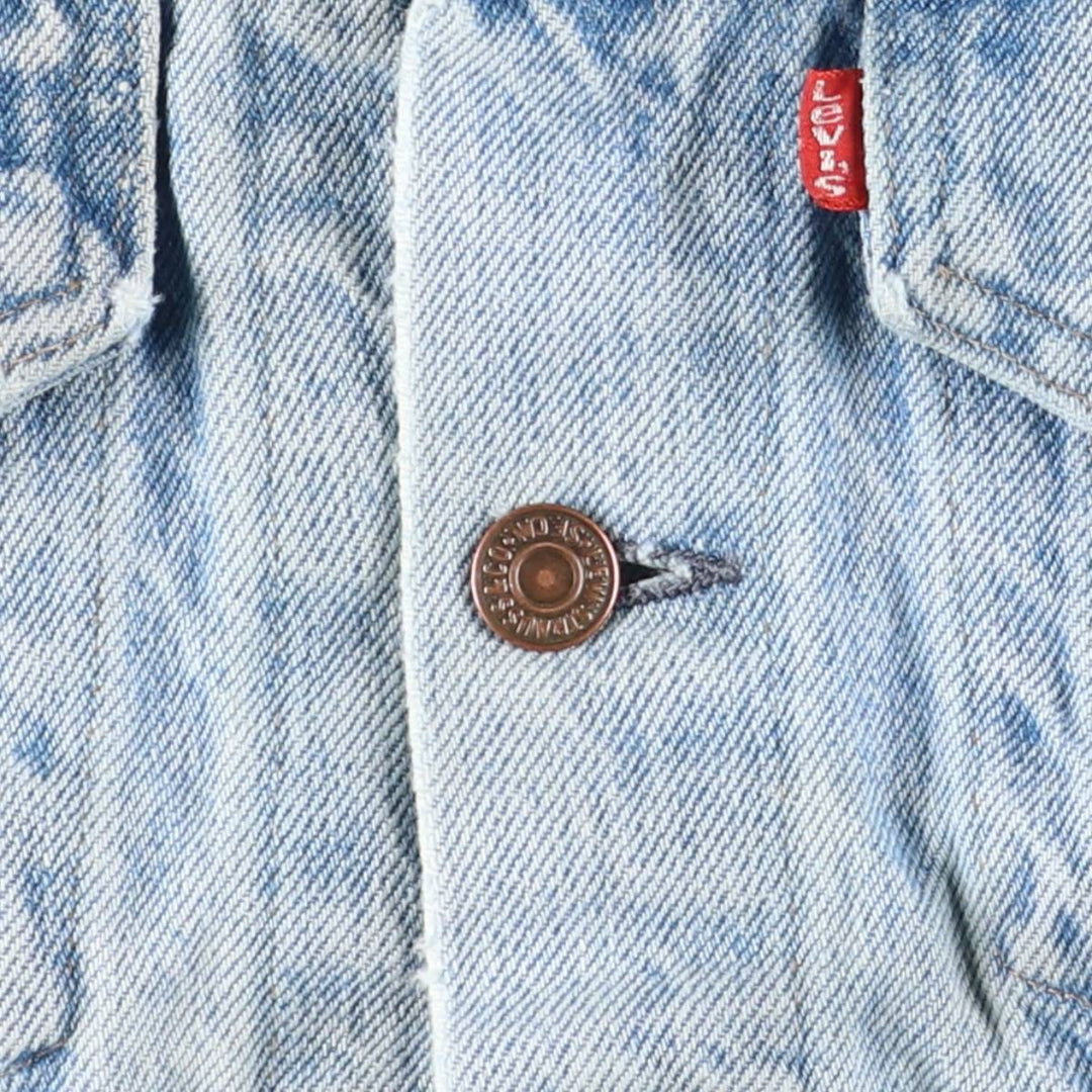 Vintage 1990'S Levi's denim jacket, size S, men's size S unclear blue type Vintage Second Hand