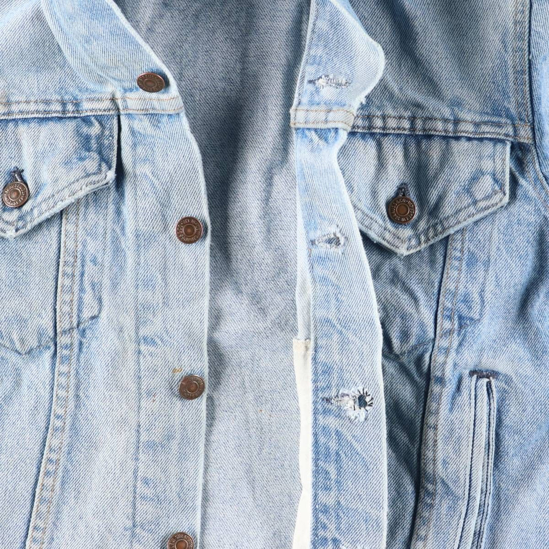Vintage 1990'S Levi's denim jacket, size S, men's size S unclear blue type Vintage Second Hand