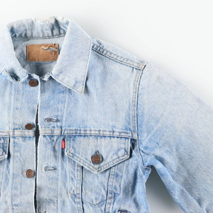 Vintage 1990'S Levi's denim jacket, size S, men's size S unclear blue type Vintage Second Hand