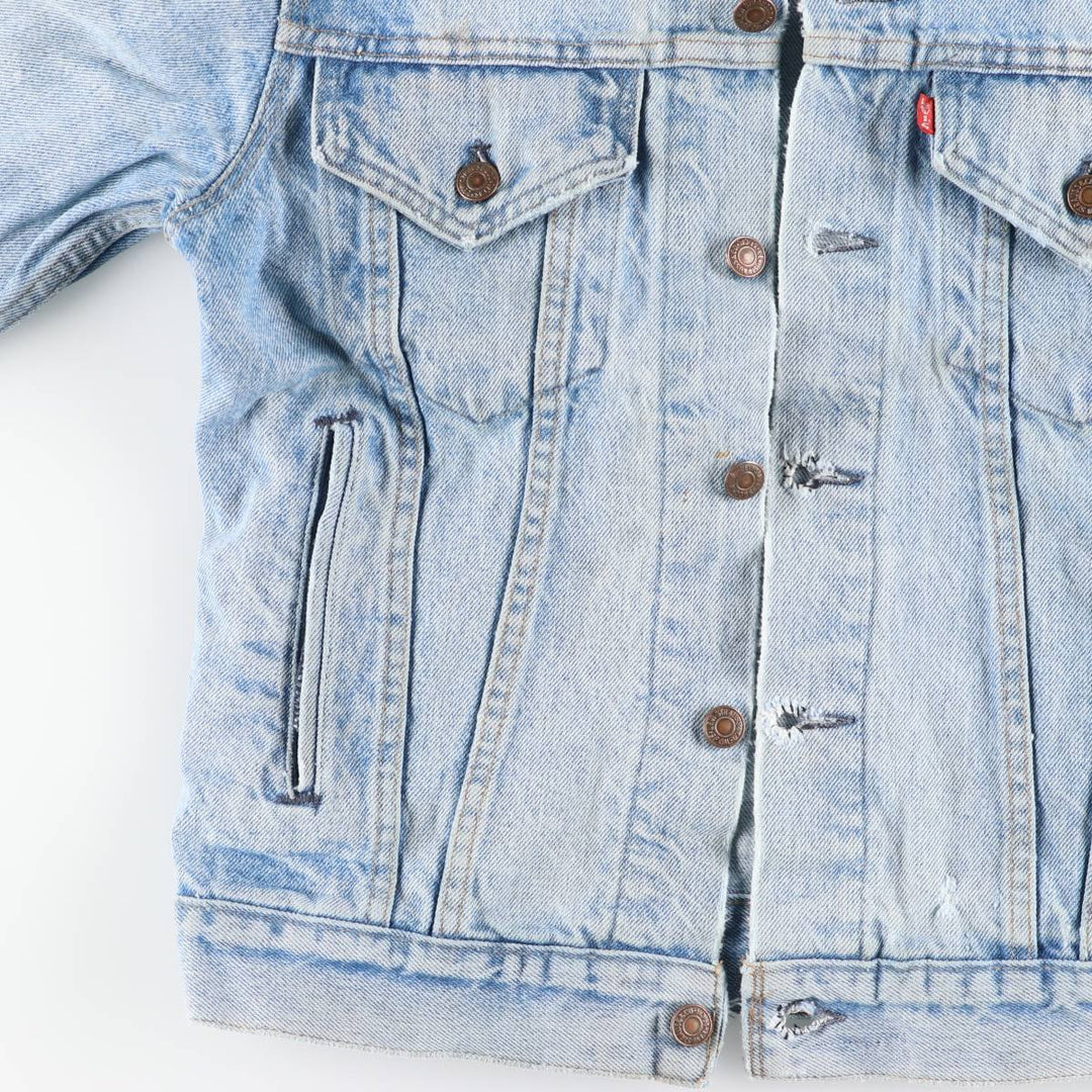 Vintage 1990'S Levi's denim jacket, size S, men's size S unclear blue type Vintage Second Hand