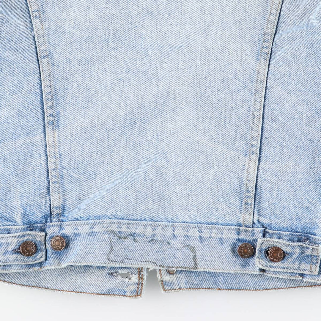 Vintage 1990'S Levi's denim jacket, size S, men's size S unclear blue type Vintage Second Hand