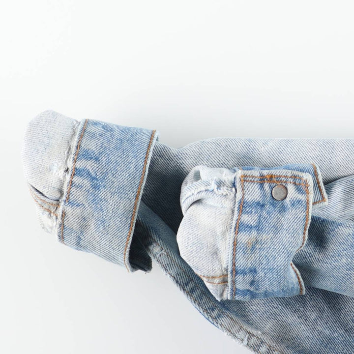 Vintage 1990'S Levi's denim jacket, size S, men's size S unclear blue type Vintage Second Hand
