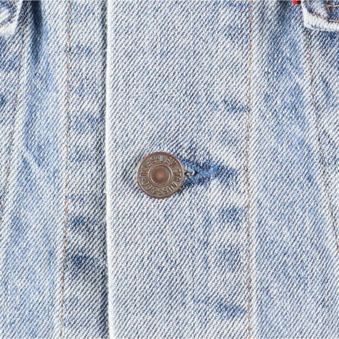 Levi's 75525-0412 Denim Jacket, Men's Size L, Vintage unclear blue type Vintage Second Hand