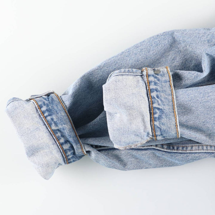 Levi's 75525-0412 Denim Jacket, Men's Size L, Vintage unclear blue type Vintage Second Hand