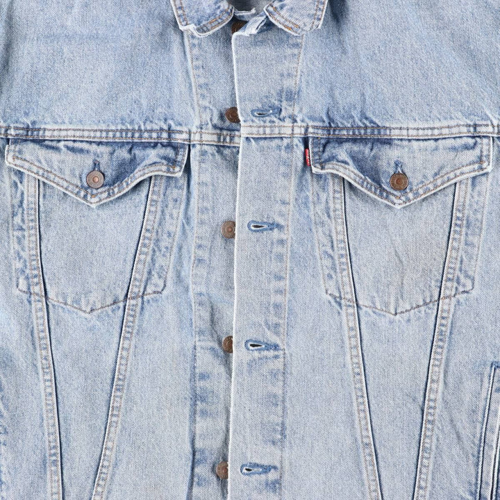 Levi's 75525-0412 Denim Jacket, Men's Size L, Vintage unclear blue type Vintage Second Hand
