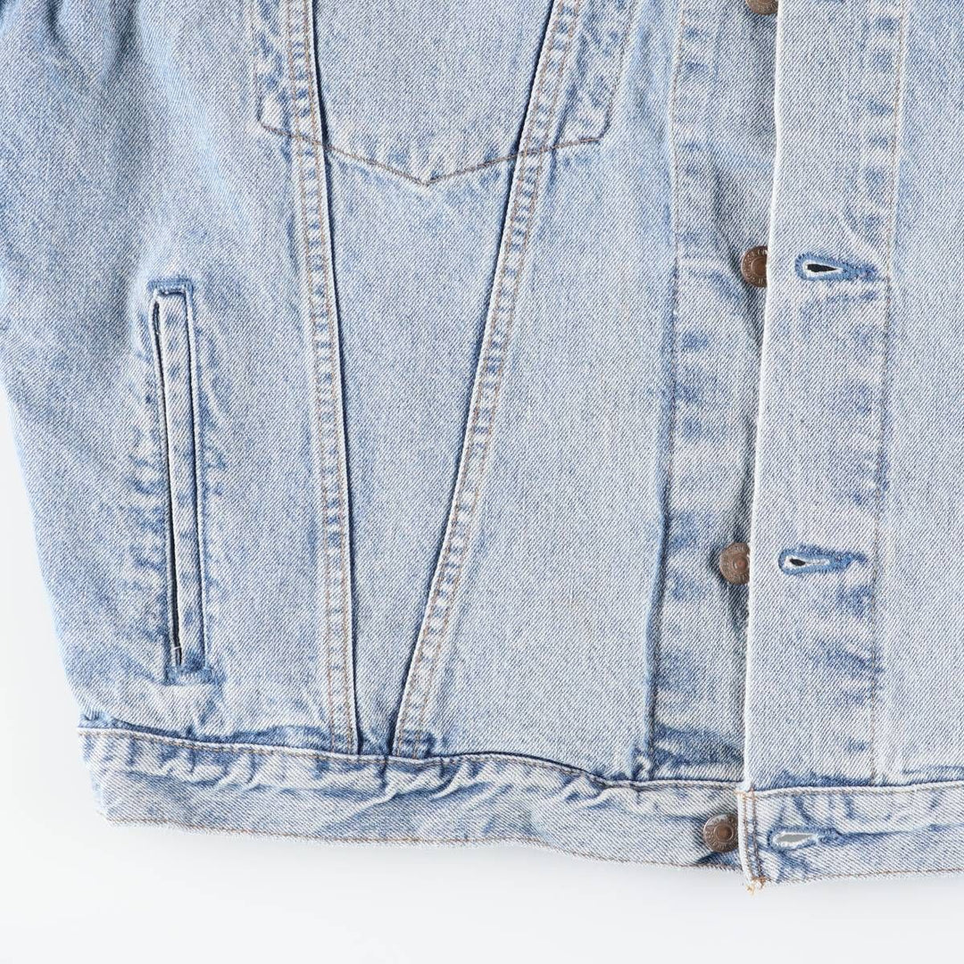 Levi's 75525-0412 Denim Jacket, Men's Size L, Vintage unclear blue type Vintage Second Hand