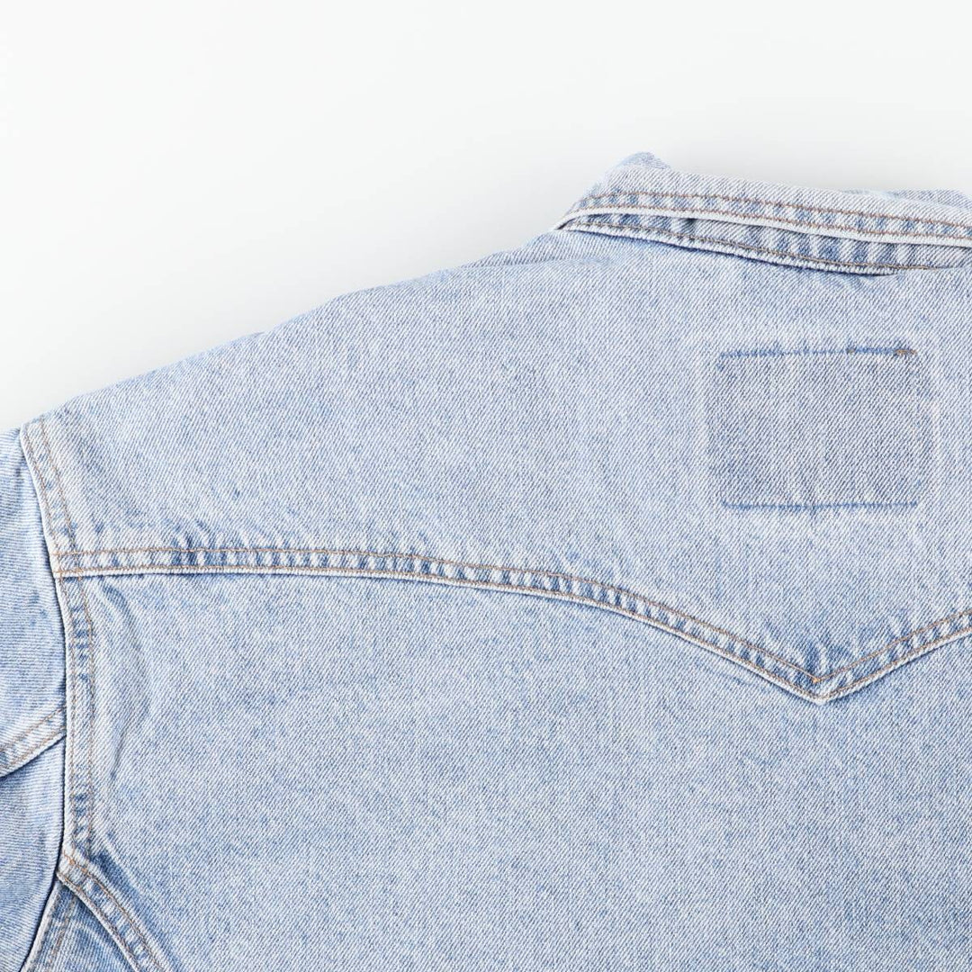 Levi's 75525-0412 Denim Jacket, Men's Size L, Vintage unclear blue type Vintage Second Hand