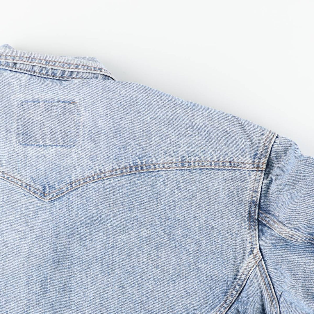 Levi's 75525-0412 Denim Jacket, Men's Size L, Vintage unclear blue type Vintage Second Hand