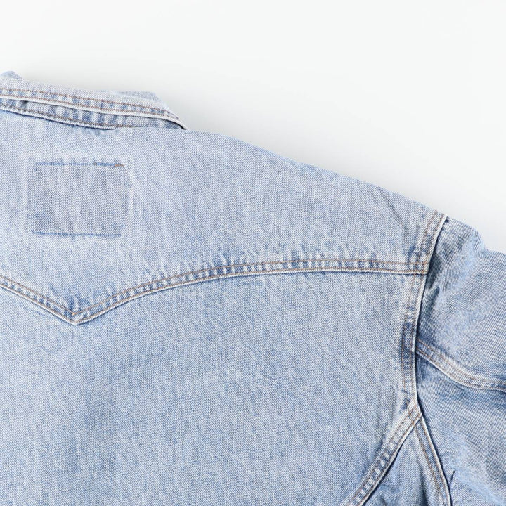 Levi's 75525-0412 Denim Jacket, Men's Size L, Vintage unclear blue type Vintage Second Hand