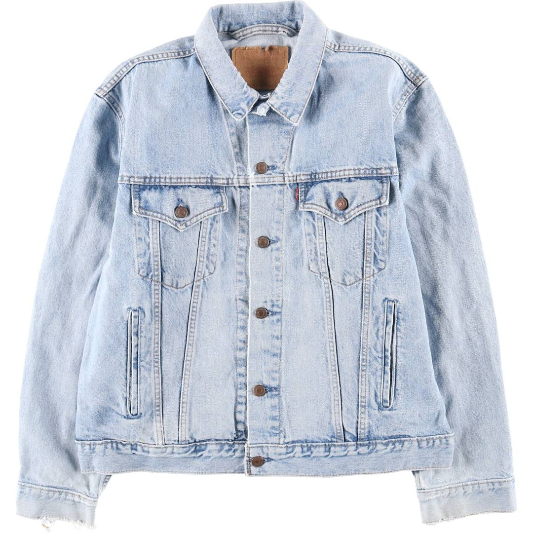Levi's 75565-0412 Denim Jacket, Men's Size L, Vintage unclear blue type Vintage Second Hand