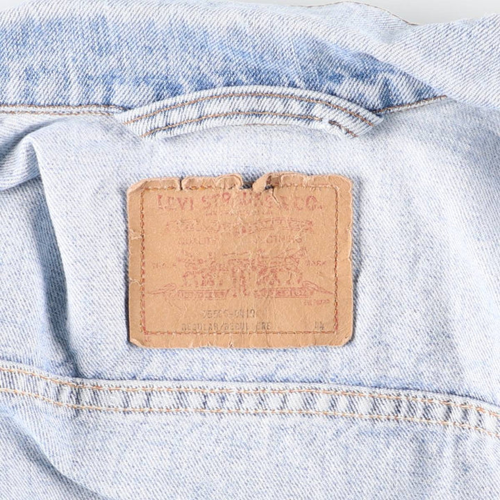 Levi's 75565-0412 Denim Jacket, Men's Size L, Vintage unclear blue type Vintage Second Hand