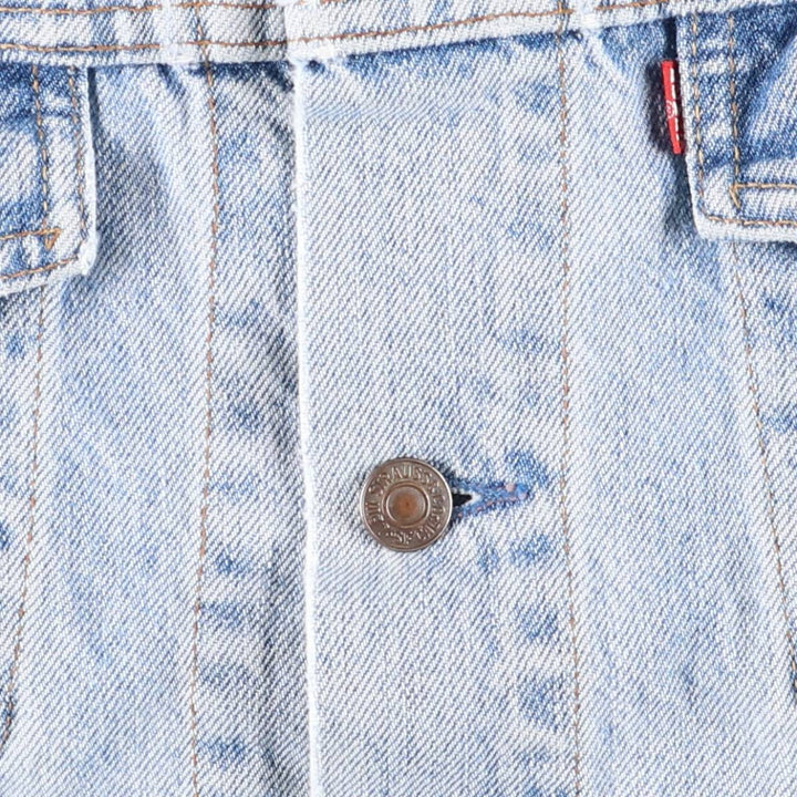 Levi's 75565-0412 Denim Jacket, Men's Size L, Vintage unclear blue type Vintage Second Hand
