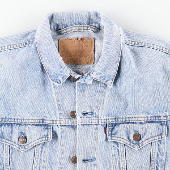 Levi's 75565-0412 Denim Jacket, Men's Size L, Vintage unclear blue type Vintage Second Hand