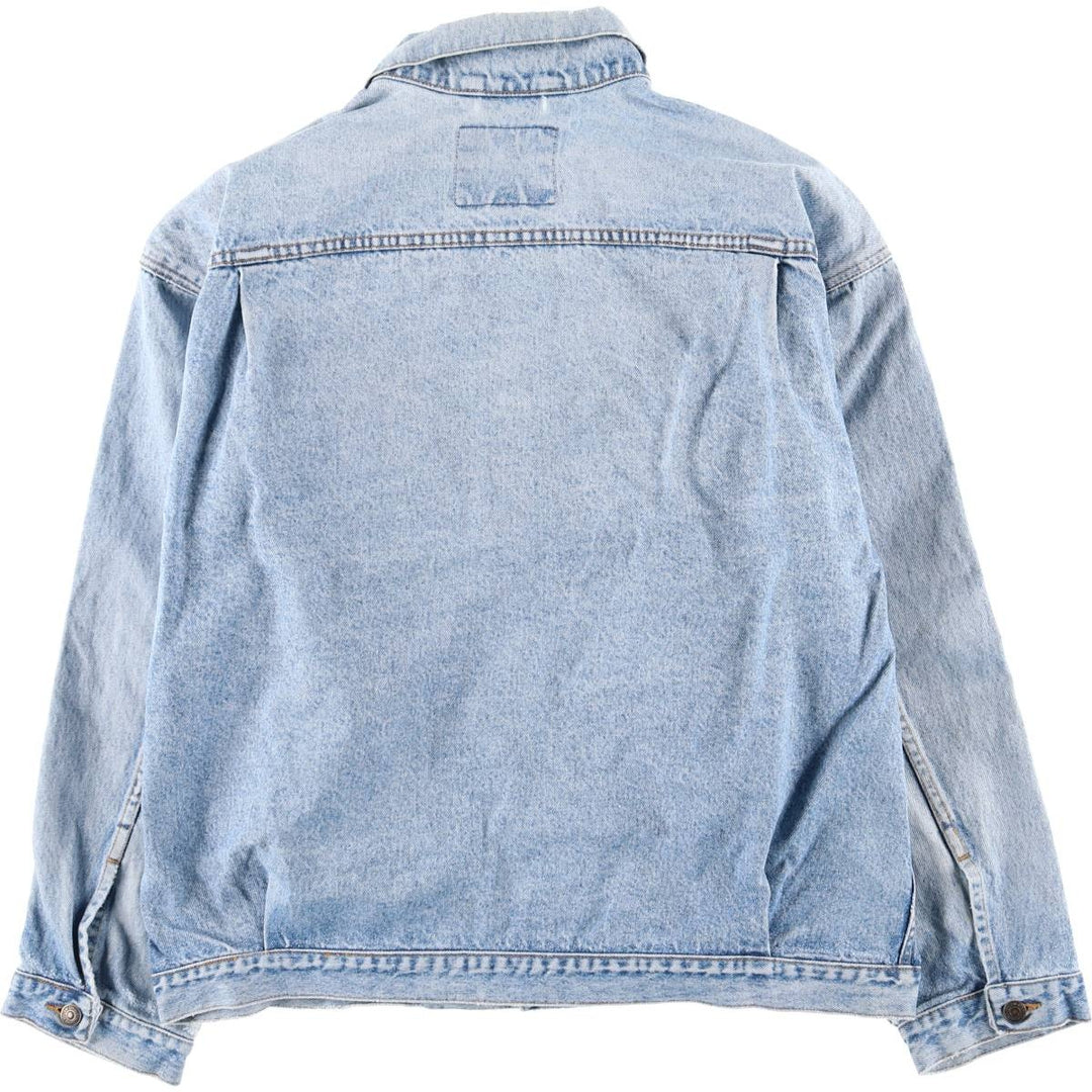 Vintage 1980'S Levi's 70511-0289 Orange Tab Denim Jacket, Men's Size XL cotton blue type Vintage Second Hand
