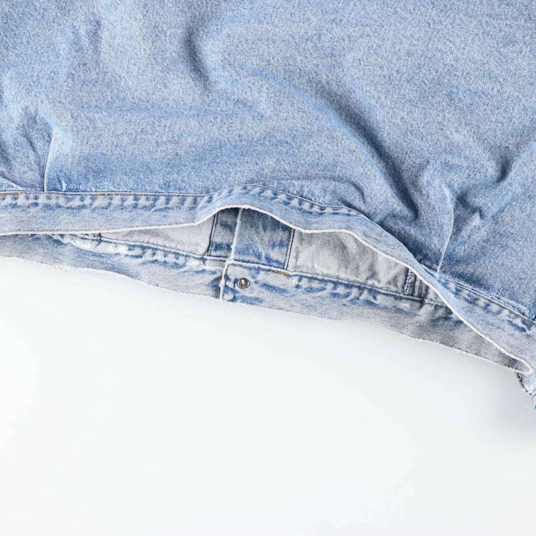 Vintage 1980'S Levi's 70511-0289 Orange Tab Denim Jacket, Men's Size XL cotton blue type Vintage Second Hand