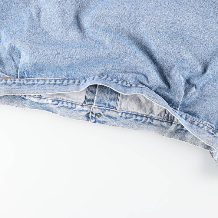 Vintage 1980'S Levi's 70511-0289 Orange Tab Denim Jacket, Men's Size XL cotton blue type Vintage Second Hand