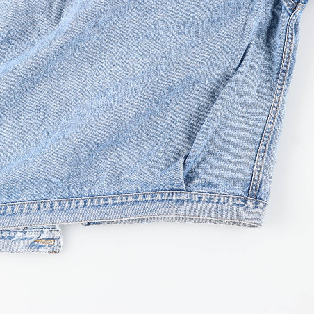 Vintage 1980'S Levi's 70511-0289 Orange Tab Denim Jacket, Men's Size XL cotton blue type Vintage Second Hand