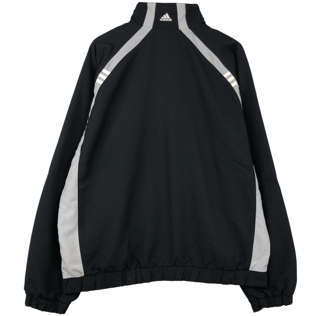 00'S adidas windbreaker men's XL size polyester black type Vintage Second Hand
