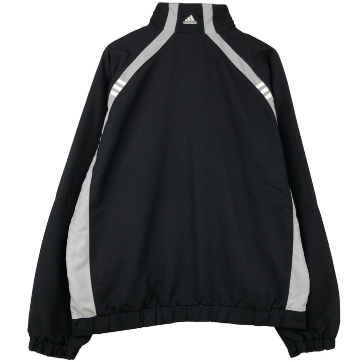 00'S adidas windbreaker men's XL size polyester black type Vintage Second Hand