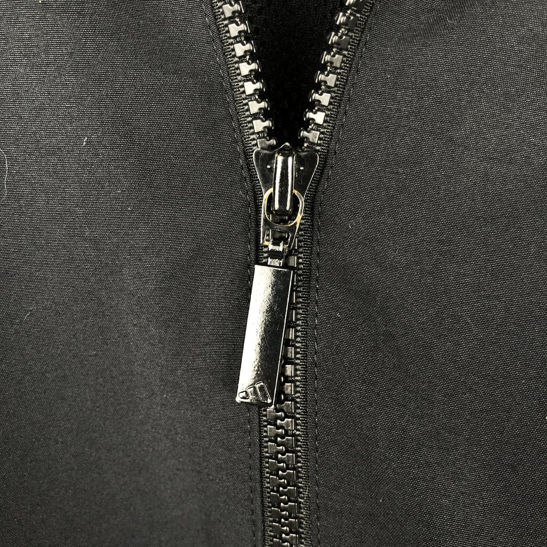 00'S adidas windbreaker men's XL size polyester black type Vintage Second Hand