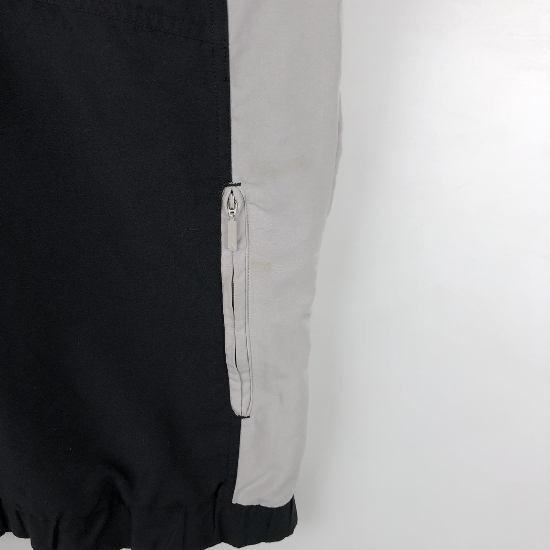 00'S adidas windbreaker men's XL size polyester black type Vintage Second Hand