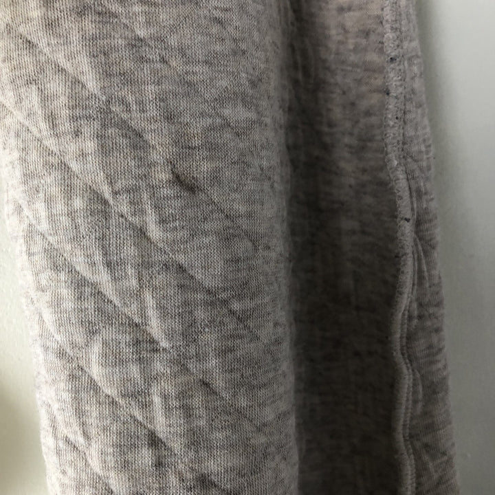 Patagonia Organic Cotton Diamond Quilt Half-Snap Sweatshirt, Women's Size L cotton gray type Vintage Second Hand