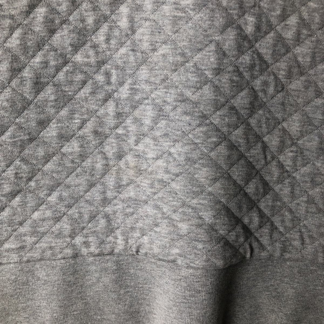 Patagonia Organic Cotton Diamond Quilt Half-Snap Sweatshirt, Women's Size Small cotton gray type Vintage Second Hand