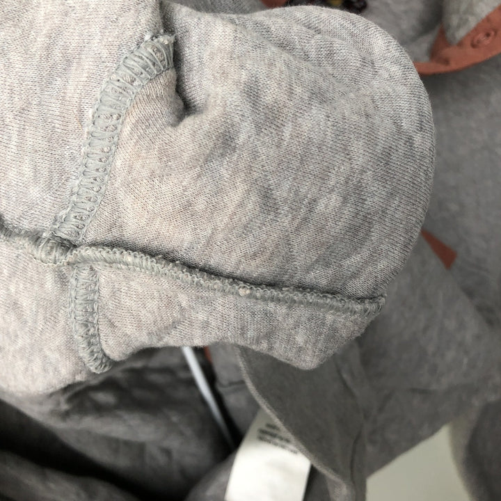Patagonia Organic Cotton Diamond Quilt Half-Snap Sweatshirt, Women's Size Small cotton gray type Vintage Second Hand