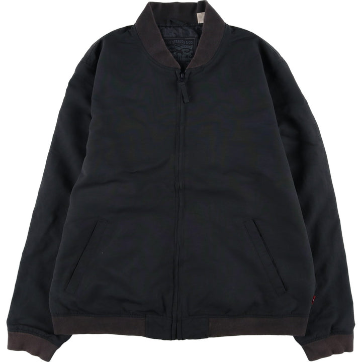 Levi's nylon blouson, men's size XL Nylon black type Vintage Second Hand