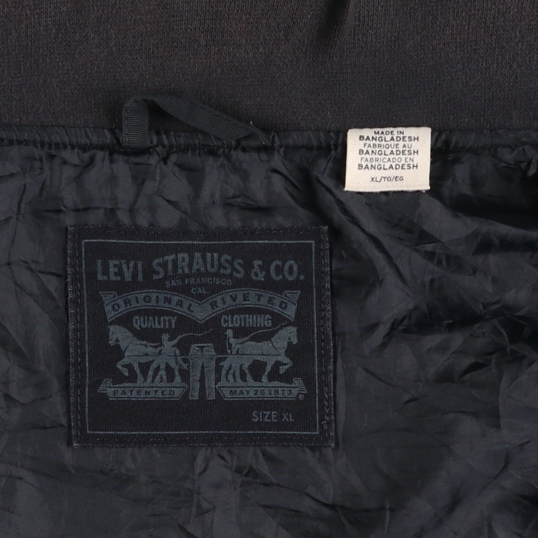 Levi's nylon blouson, men's size XL Nylon black type Vintage Second Hand
