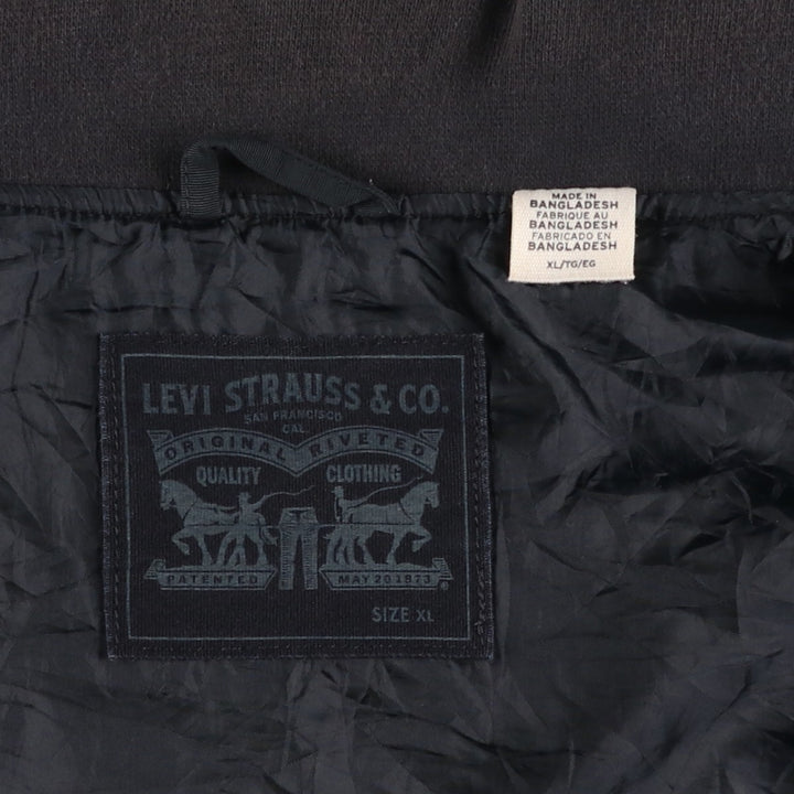 Levi's nylon blouson, men's size XL Nylon black type Vintage Second Hand