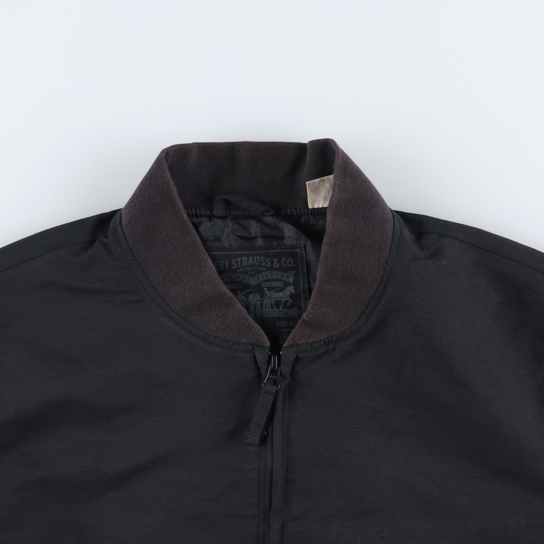 Levi's nylon blouson, men's size XL Nylon black type Vintage Second Hand