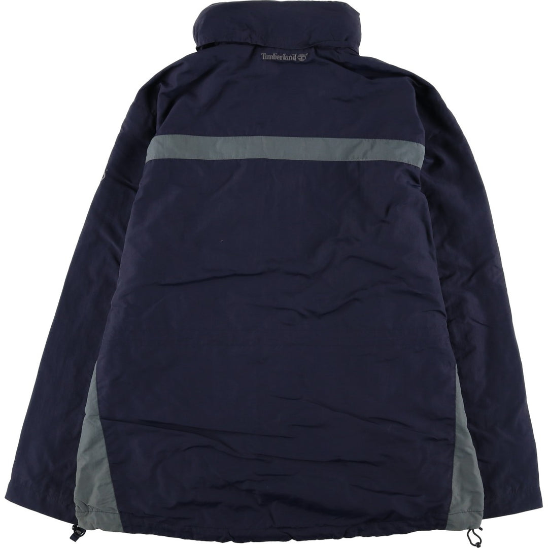 00'S Timberland nylon jacket, men's size XL Nylon navy blue type Vintage Second Hand