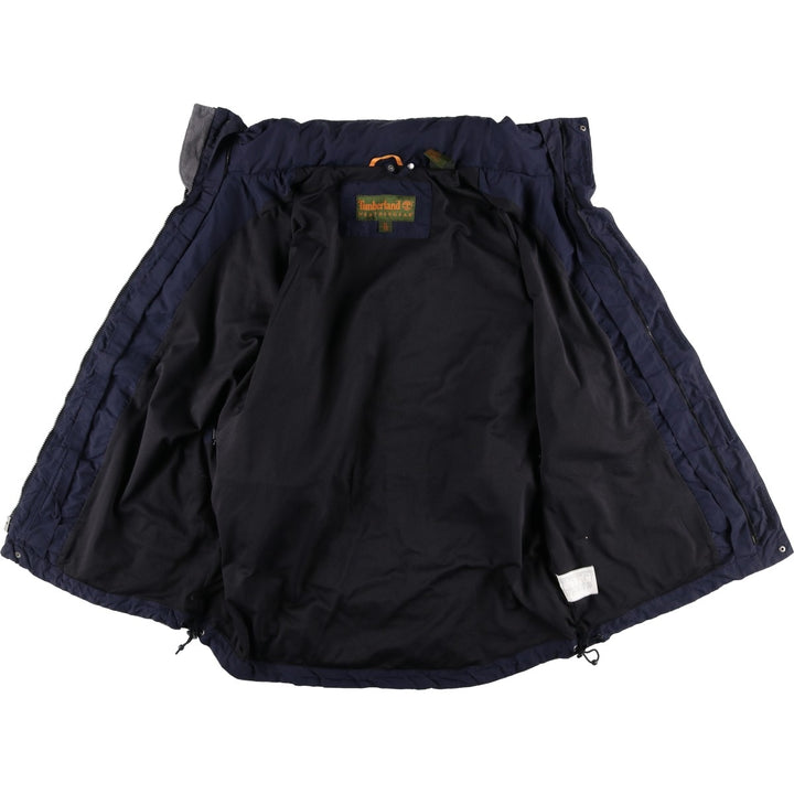 00'S Timberland nylon jacket, men's size XL Nylon navy blue type Vintage Second Hand