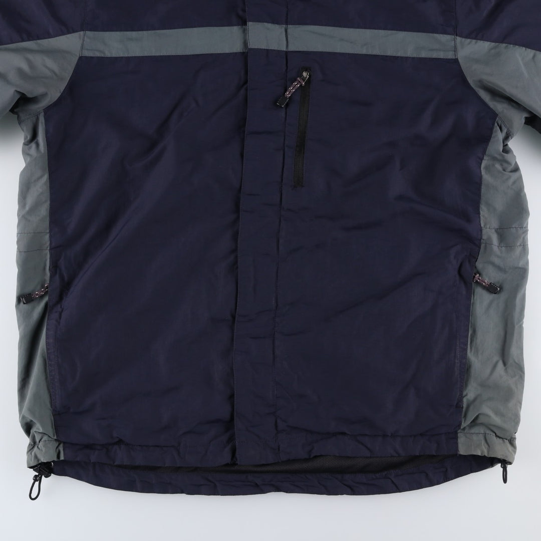 00'S Timberland nylon jacket, men's size XL Nylon navy blue type Vintage Second Hand