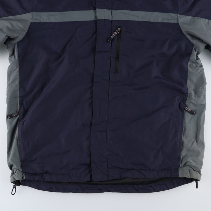 00'S Timberland nylon jacket, men's size XL Nylon navy blue type Vintage Second Hand
