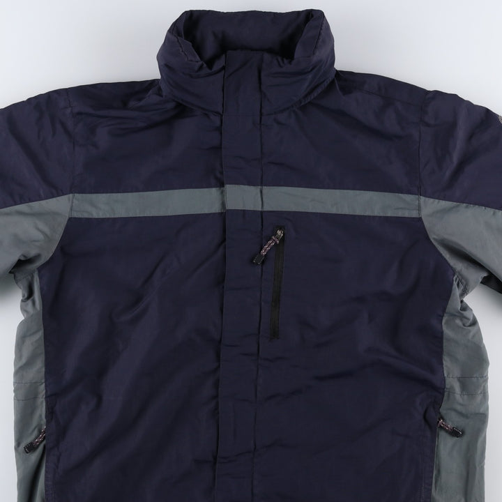 00'S Timberland nylon jacket, men's size XL Nylon navy blue type Vintage Second Hand