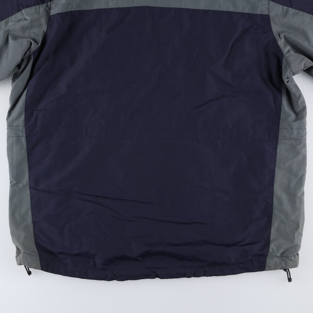 00'S Timberland nylon jacket, men's size XL Nylon navy blue type Vintage Second Hand