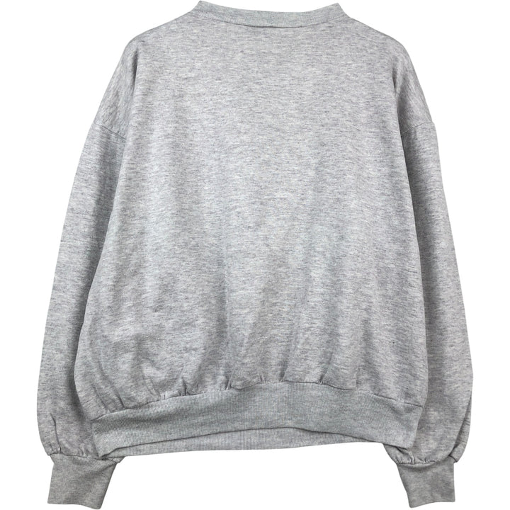 Vintage 90'S TEASE Teddy Bear Pattern Print Sweatshirt, Made in USA, Women's Size XL cotton gray type Vintage Second Hand