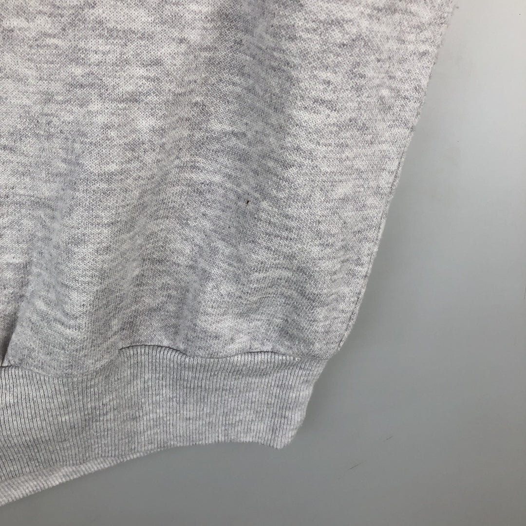 Vintage 90'S TEASE Teddy Bear Pattern Print Sweatshirt, Made in USA, Women's Size XL cotton gray type Vintage Second Hand