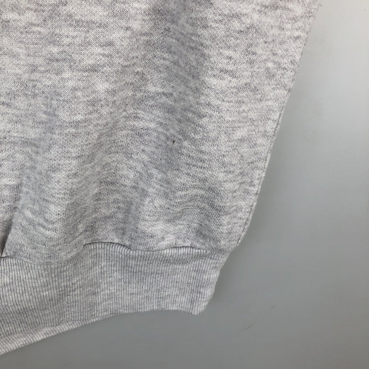 Vintage 90'S TEASE Teddy Bear Pattern Print Sweatshirt, Made in USA, Women's Size XL cotton gray type Vintage Second Hand