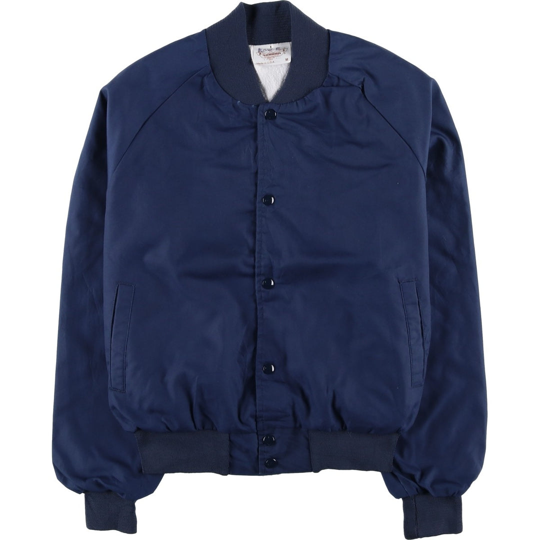 Vintage 90'S AUBURN windbreaker, made in the USA, size M, men's polyester navy blue type Vintage Second Hand