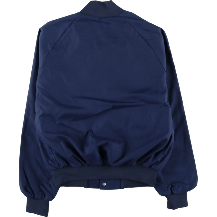 Vintage 90'S AUBURN windbreaker, made in the USA, size M, men's polyester navy blue type Vintage Second Hand
