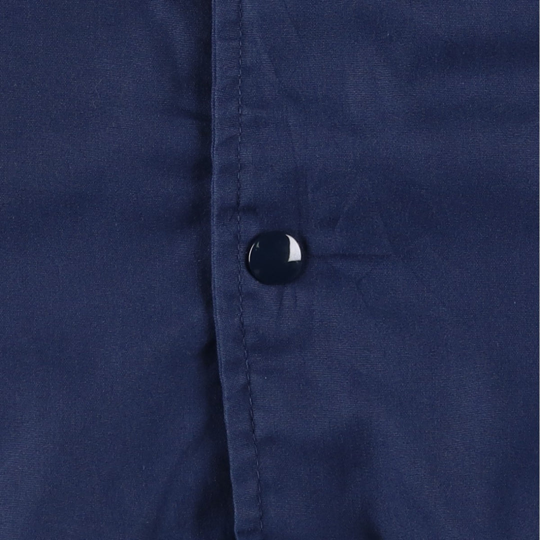 Vintage 90'S AUBURN windbreaker, made in the USA, size M, men's polyester navy blue type Vintage Second Hand
