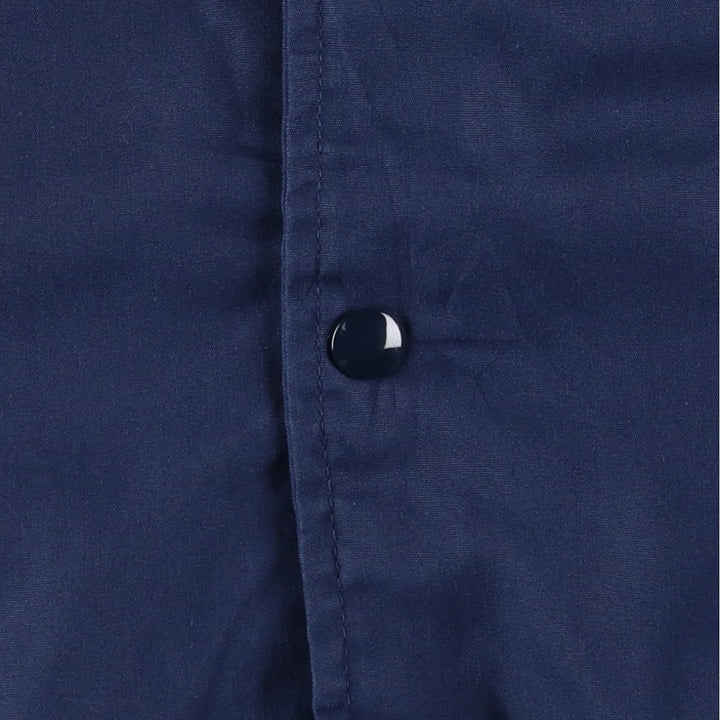 Vintage 90'S AUBURN windbreaker, made in the USA, size M, men's polyester navy blue type Vintage Second Hand