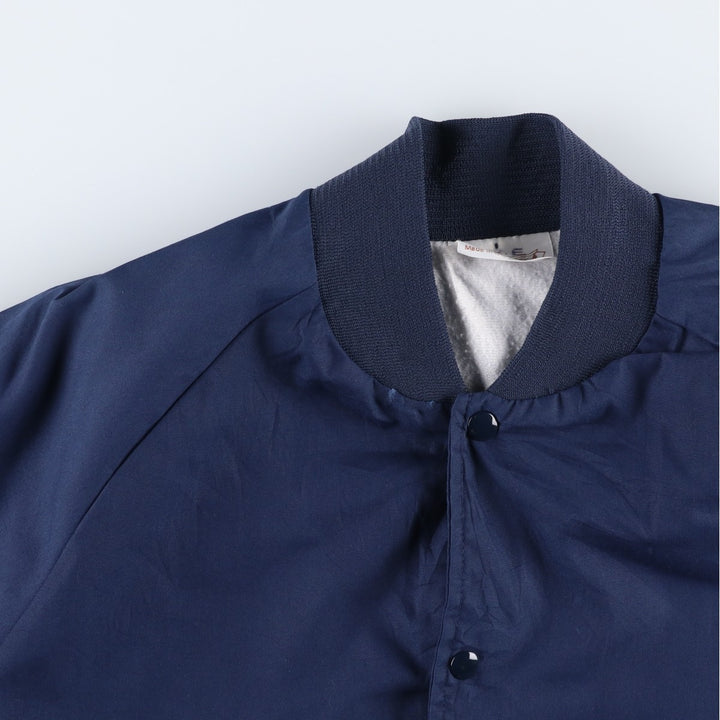 Vintage 90'S AUBURN windbreaker, made in the USA, size M, men's polyester navy blue type Vintage Second Hand