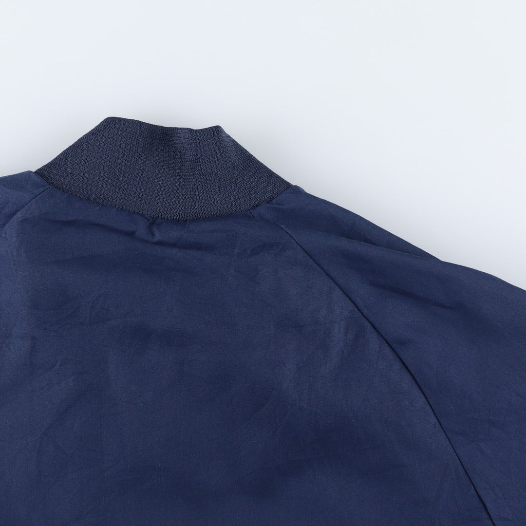 Vintage 90'S AUBURN windbreaker, made in the USA, size M, men's polyester navy blue type Vintage Second Hand