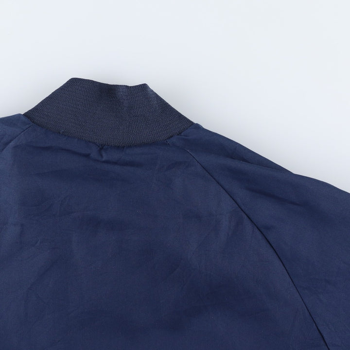 Vintage 90'S AUBURN windbreaker, made in the USA, size M, men's polyester navy blue type Vintage Second Hand
