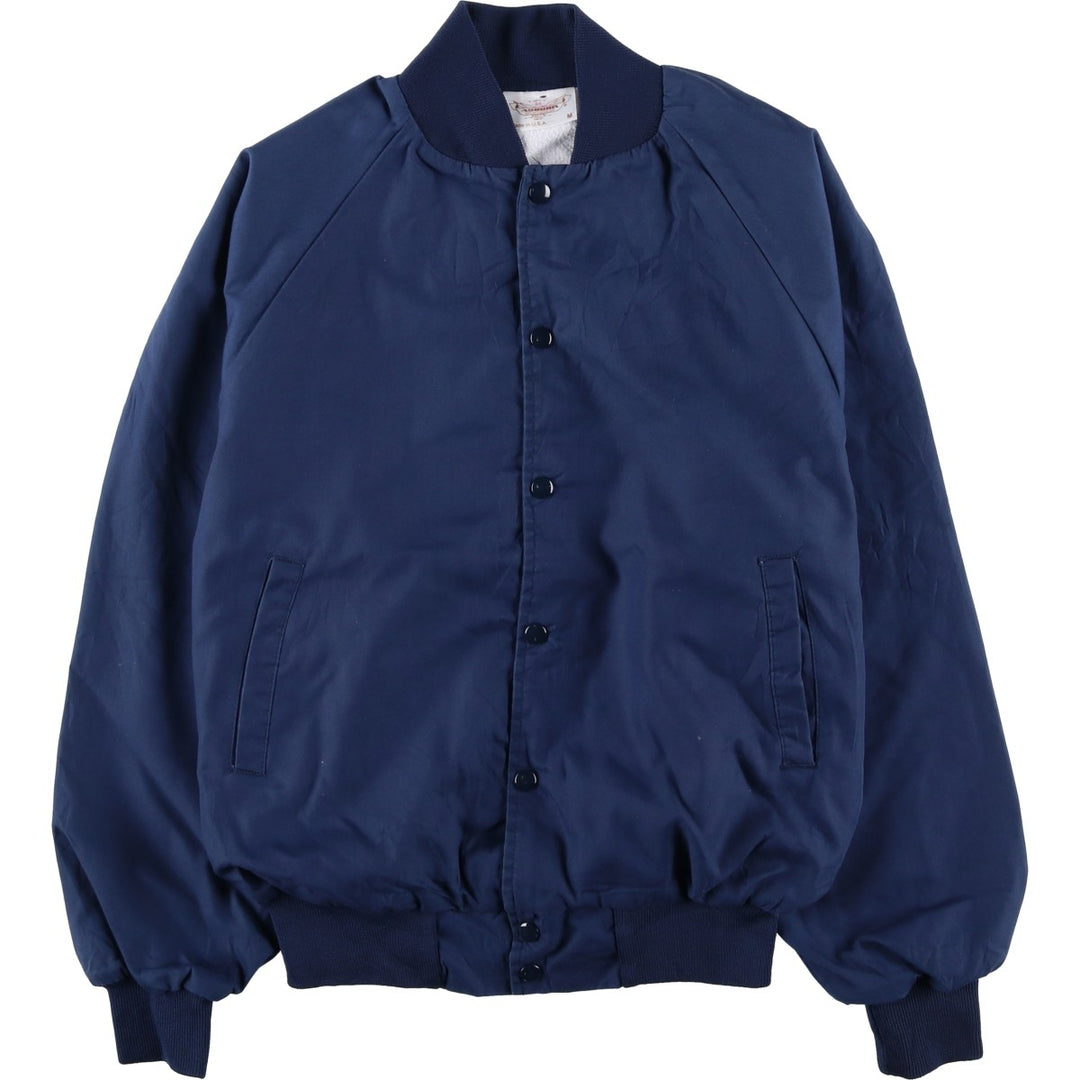 Vintage 90'S AUBURN windbreaker, made in the USA, size M, men's polyester navy blue type Vintage Second Hand