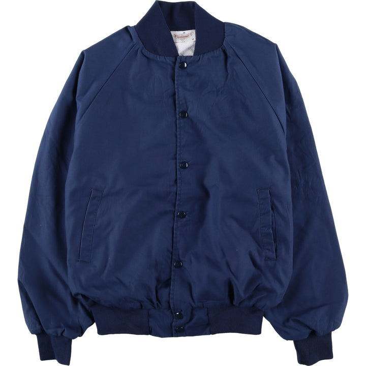 Vintage 90'S AUBURN windbreaker, made in the USA, size M, men's polyester navy blue type Vintage Second Hand